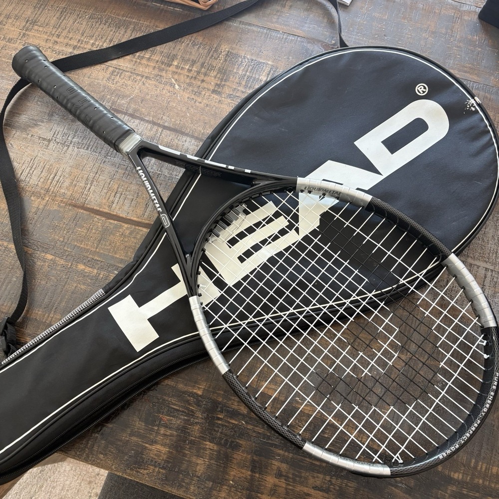 Head Liquidmetal 8 Tennis Racket Racquet S8  112"  4 1/4 With case
